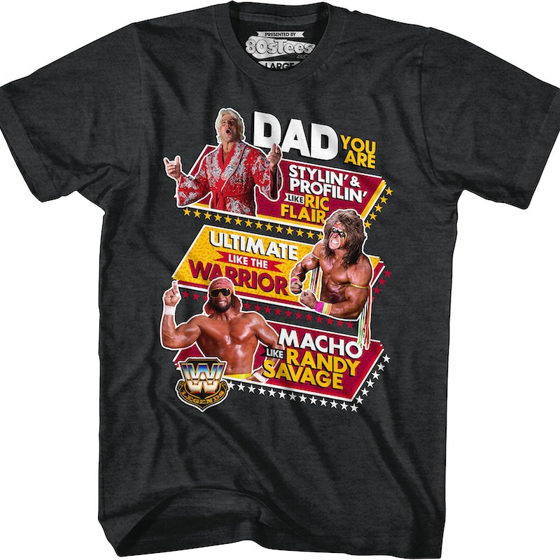 WWE Wrestling Legends Father's Day Shirt