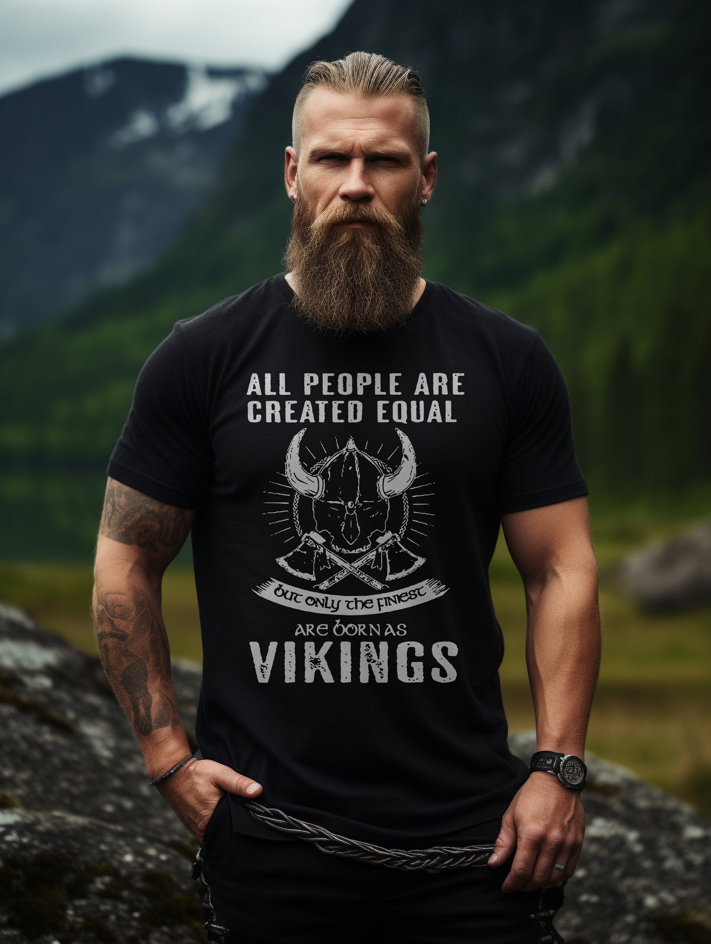 People Created Equal Viking T-Shirt