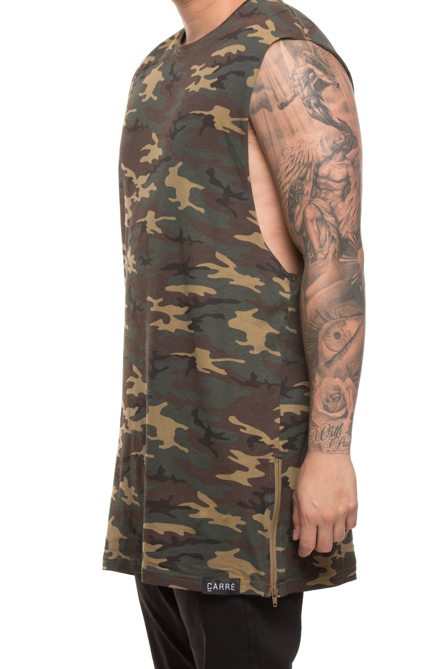 Carr√© Capone 3.0 Muscle Tee Camo