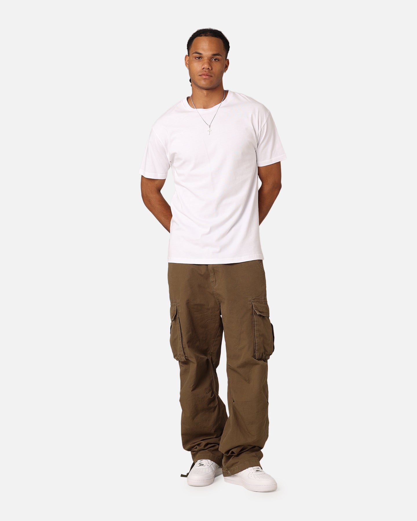 AS Colour Block T-Shirt White