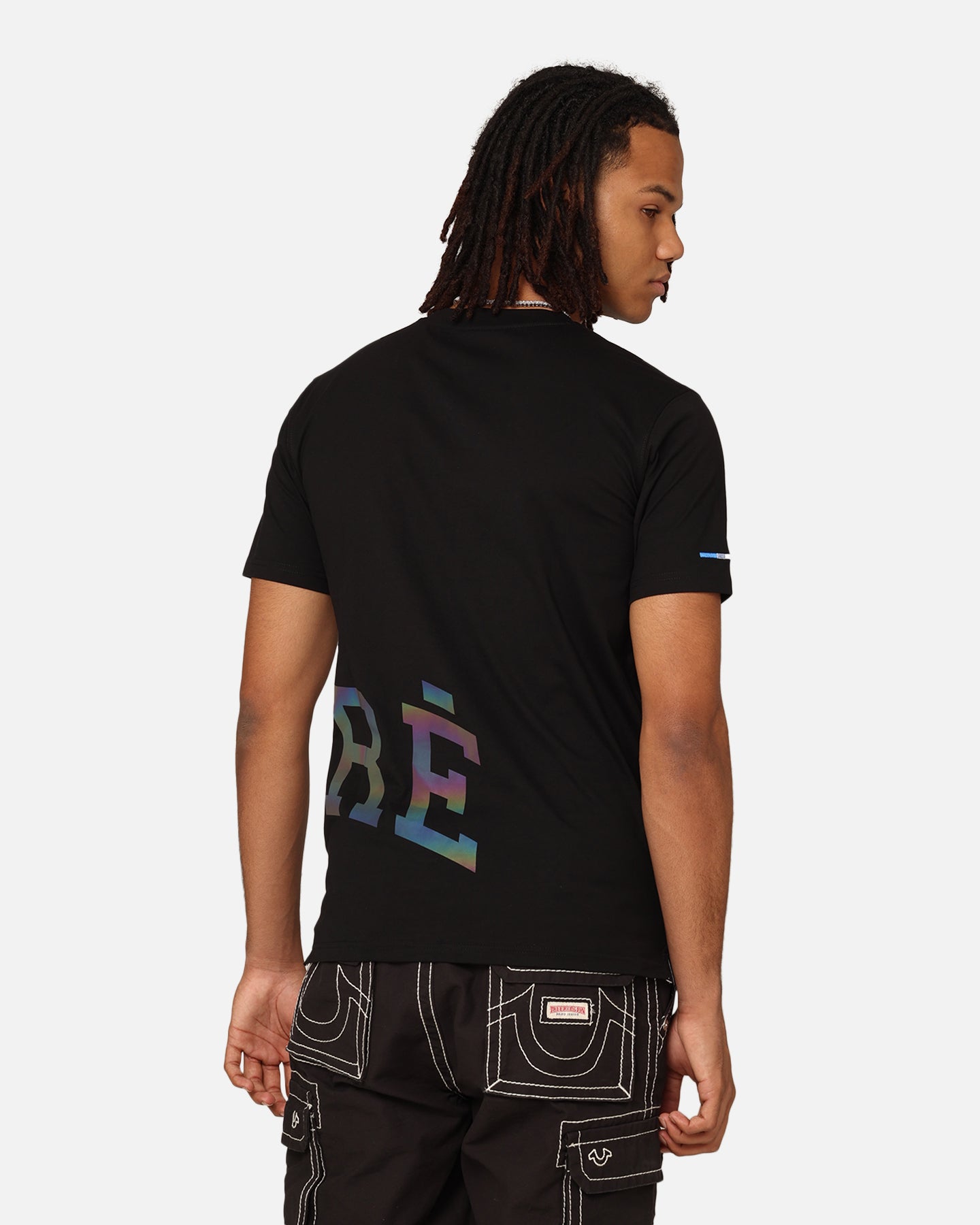Carr√© Enorme Classique Reflective T-Shirt Black/Multi-coloured