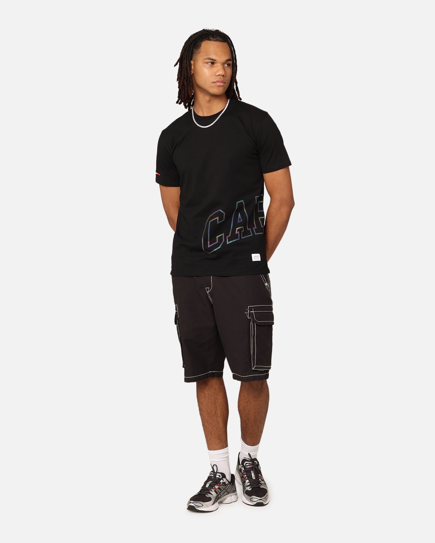 Carr√© Enorme Classique Reflective T-Shirt Black/Multi-coloured