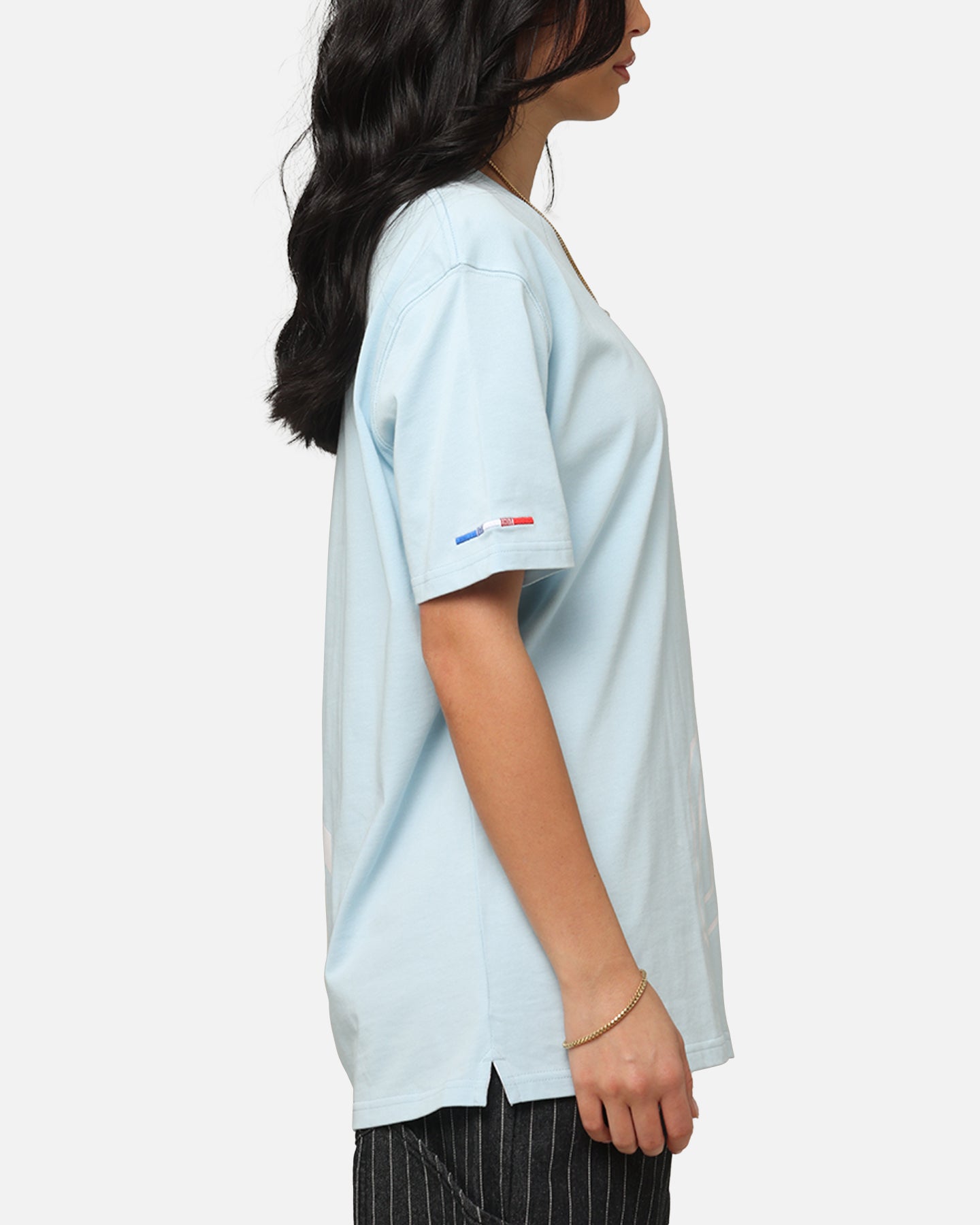 Carre Enorme Classique T-Shirt Light Blue Style001