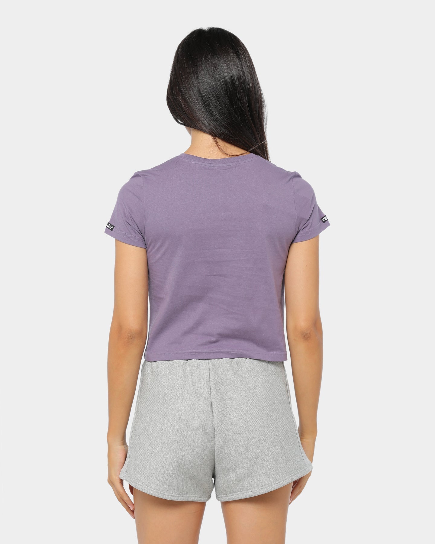 Crooks & Castles Women's Big & Bold Tee Purple
