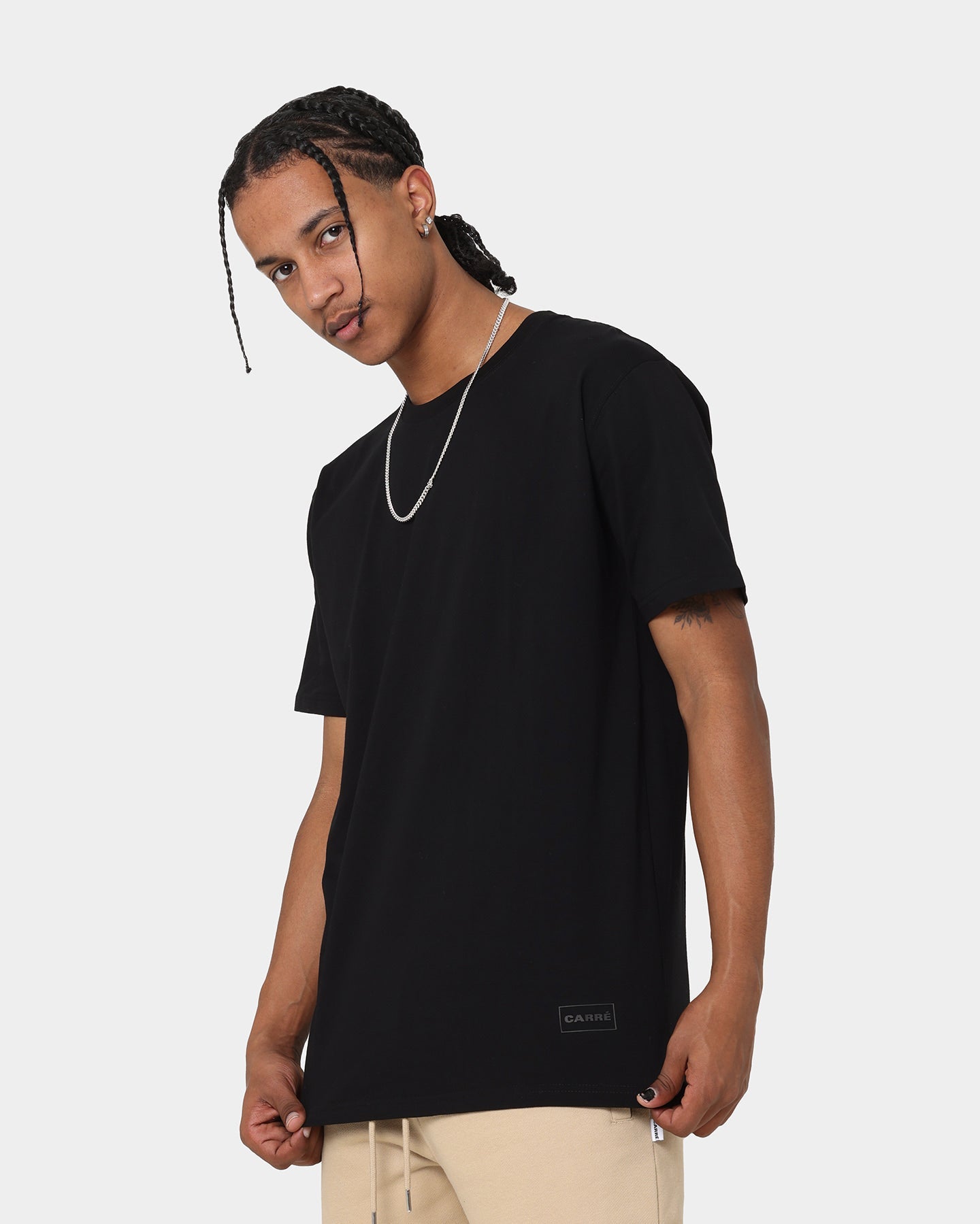 Carr√© D-Luxe Short Sleeve T-Shirt 3 Pack Black
