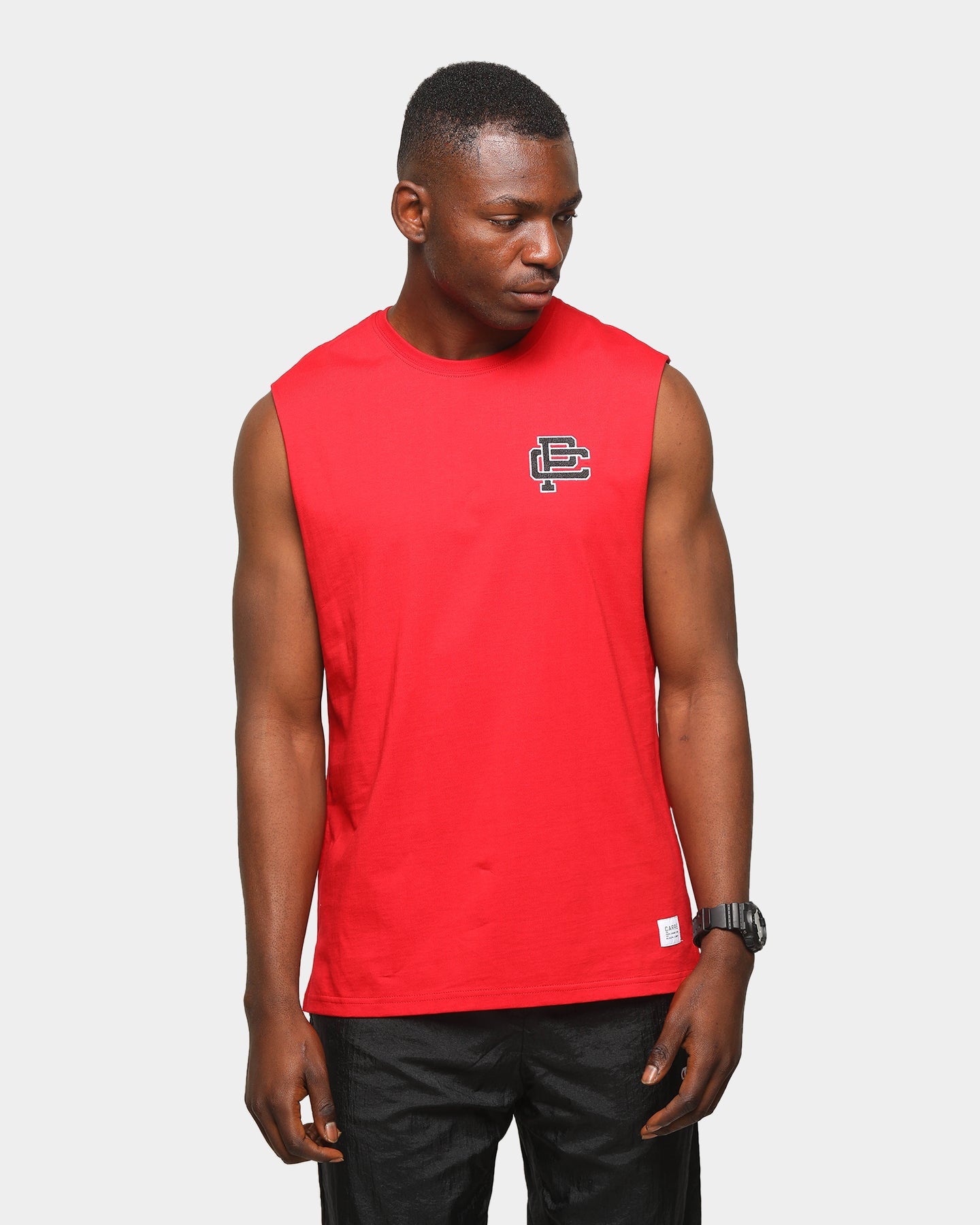 Carre Men's Mono Muscle T-Shirt Red