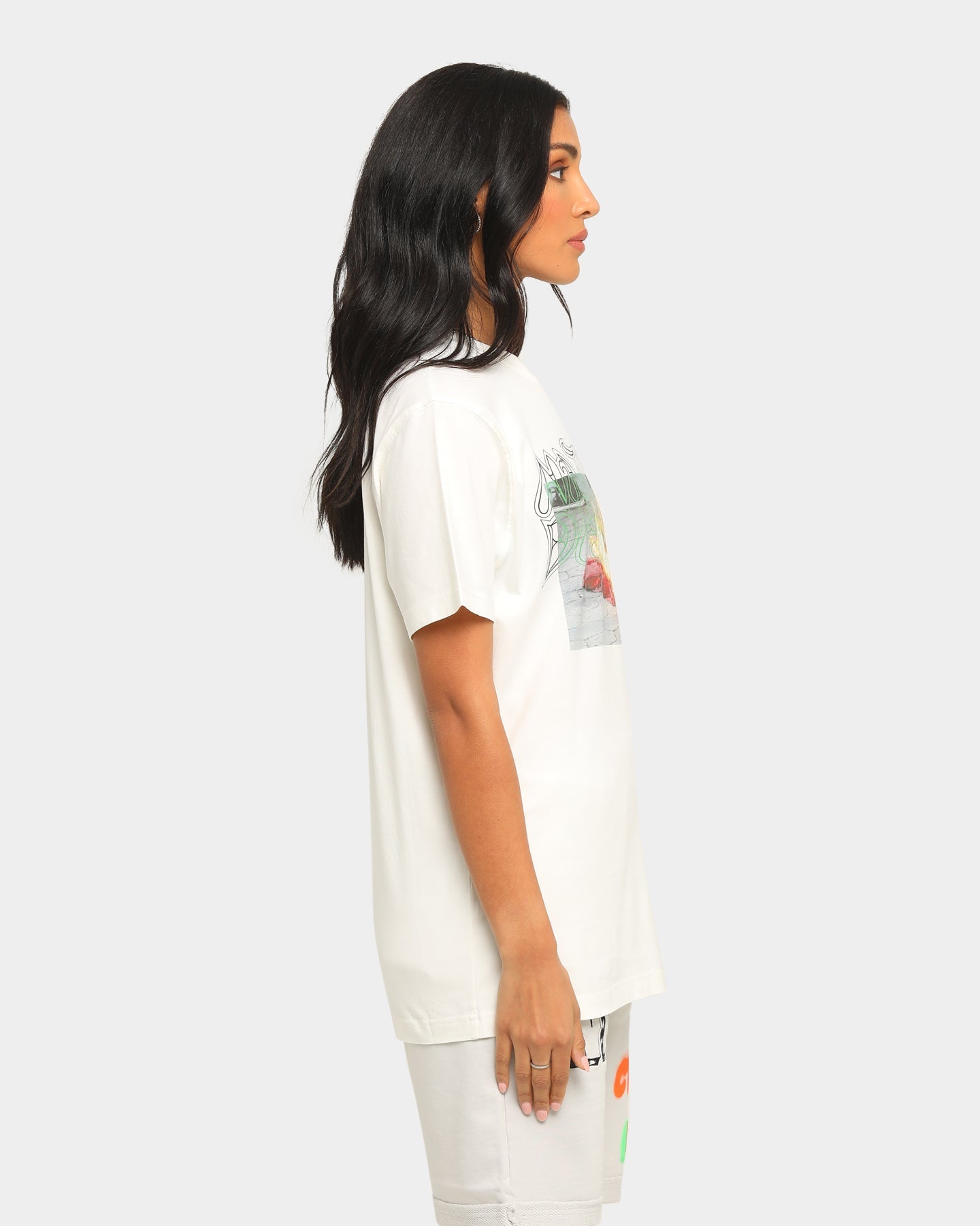 Heron Preston HP x Sami Miro Short Sleeve T-Shirt White Style001