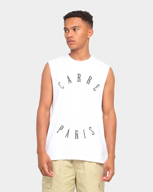 Carr√© Autour Muscle T-Shirt White