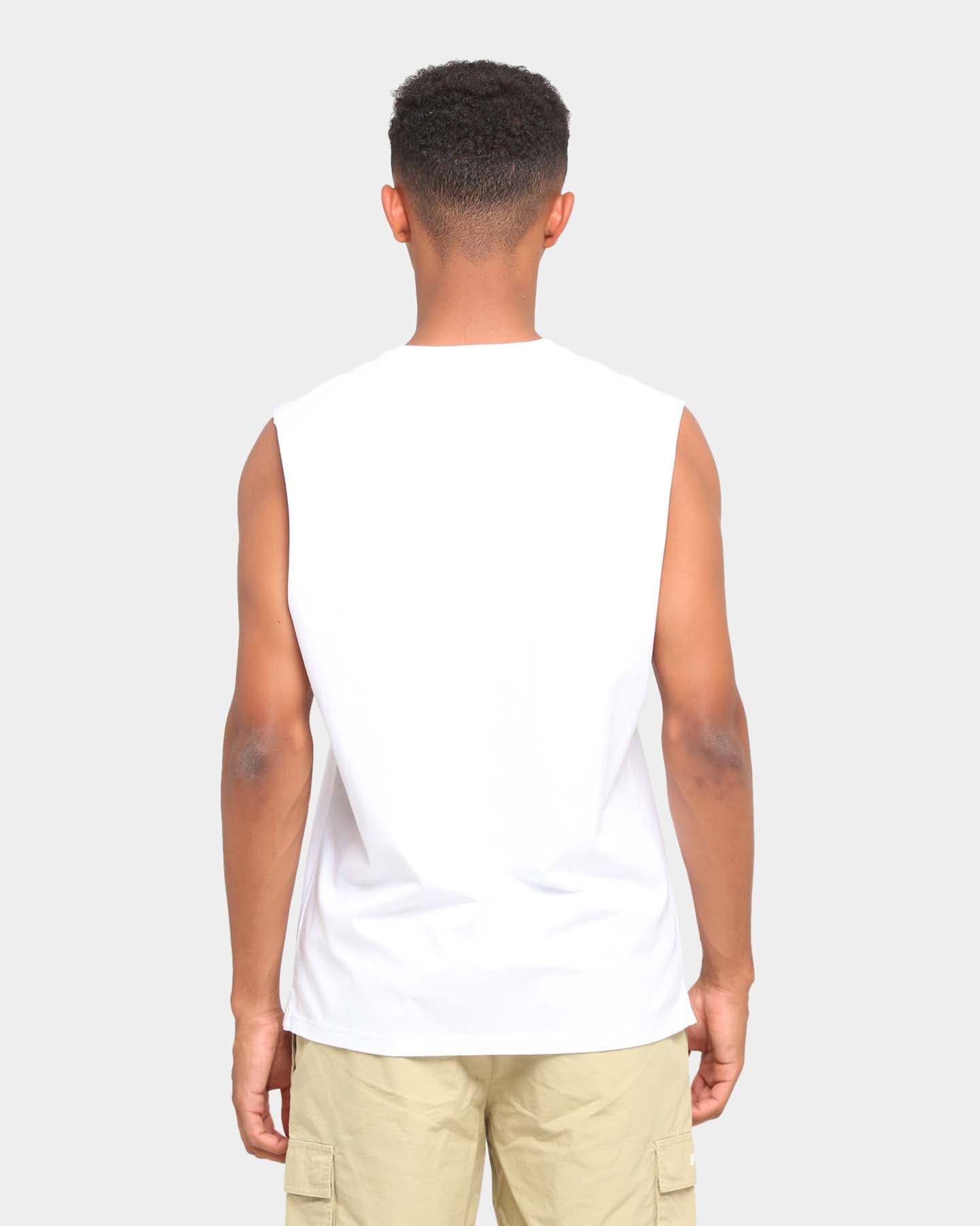 Carr√© Autour Muscle T-Shirt White