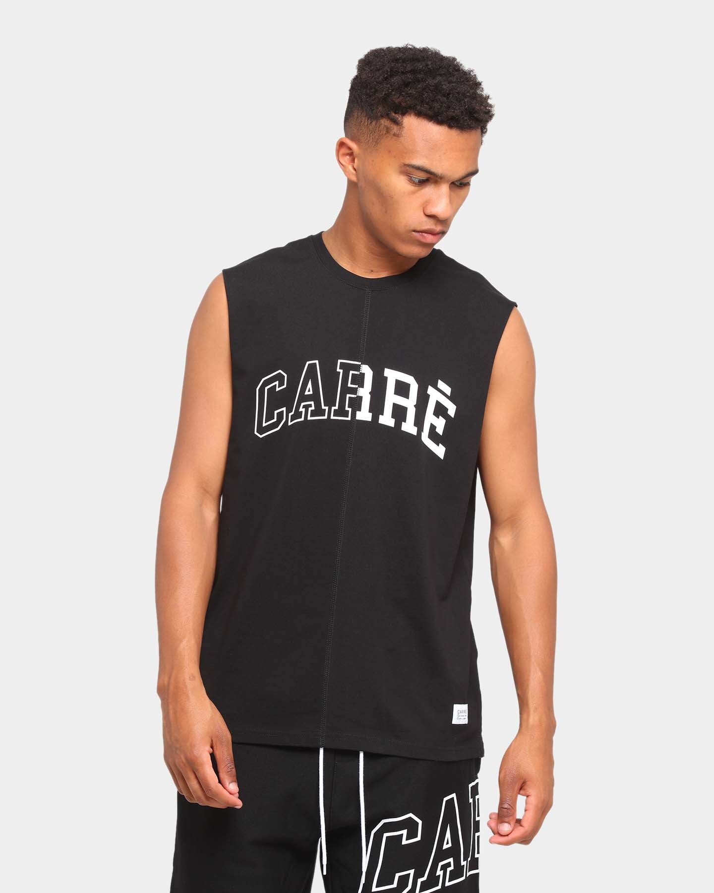 Carr√© Enorme Split Muscle T-Shirt Black