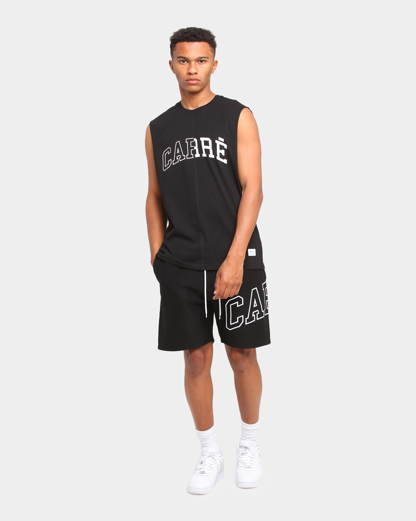 Carr√© Enorme Split Muscle T-Shirt Black