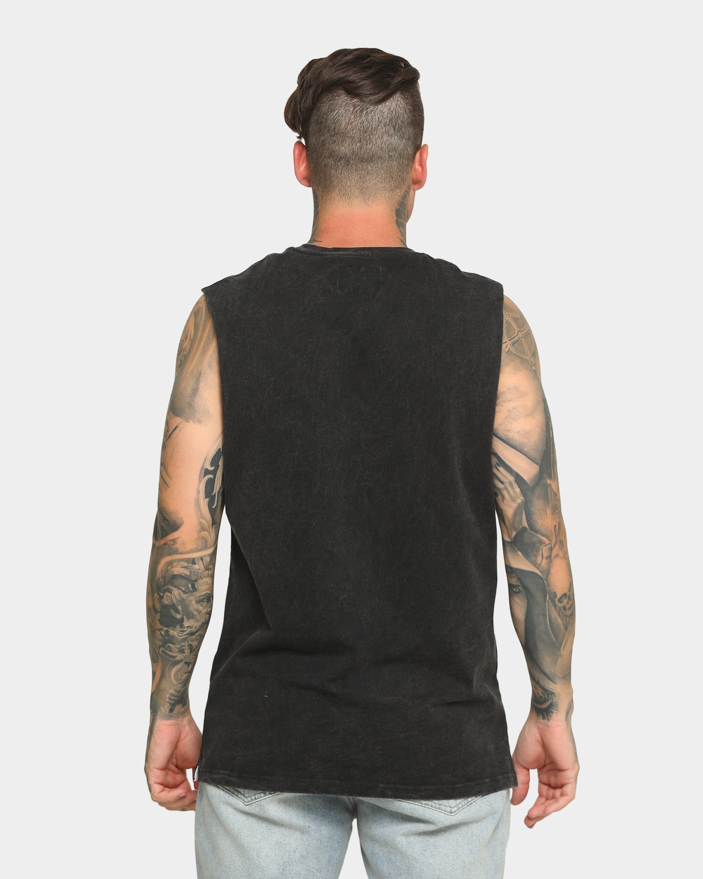 Carr√© Le Coq Classique Muscle T-Shirt Washed Black