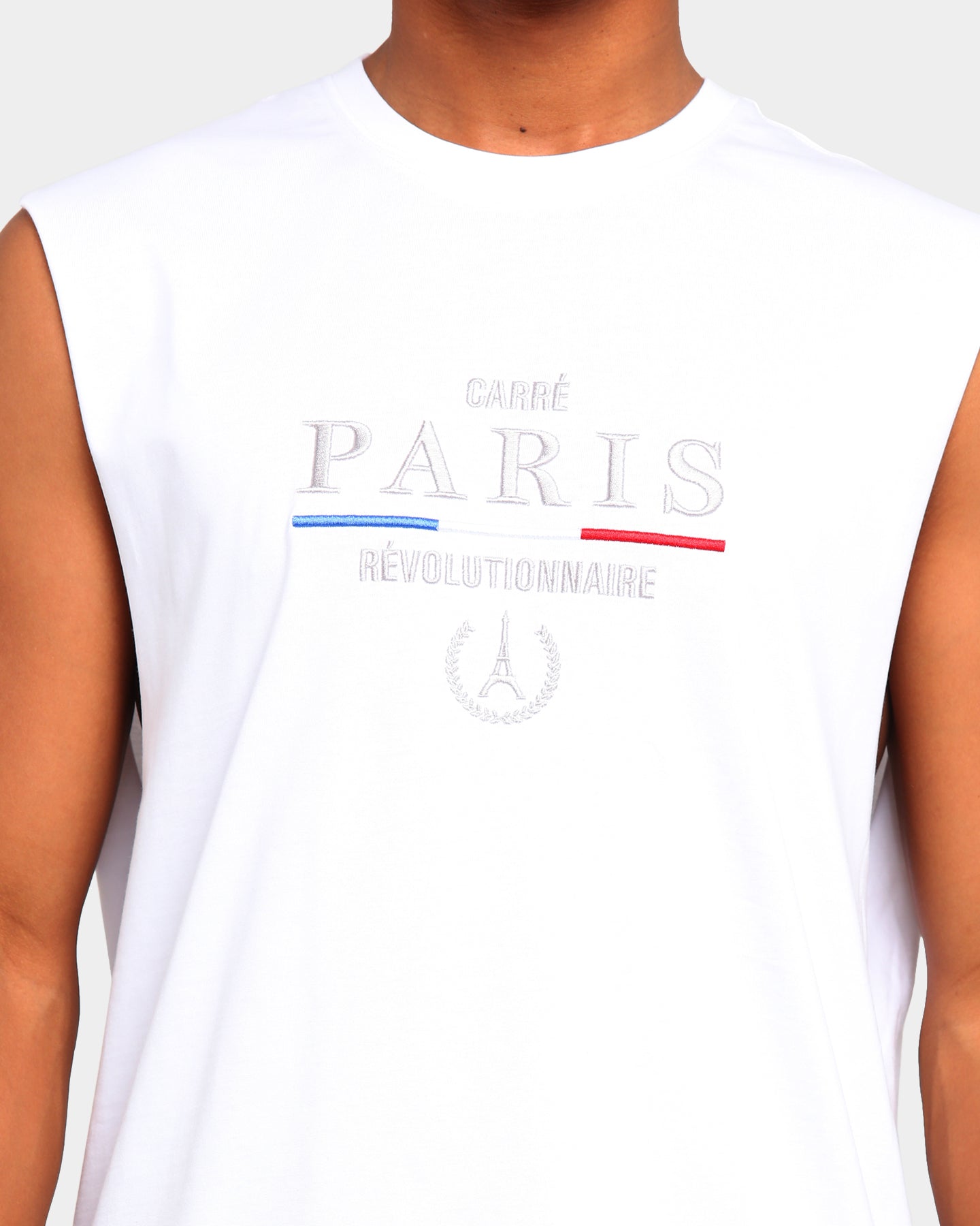 Carr√© Revolutionnaire Muscle T-Shirt White