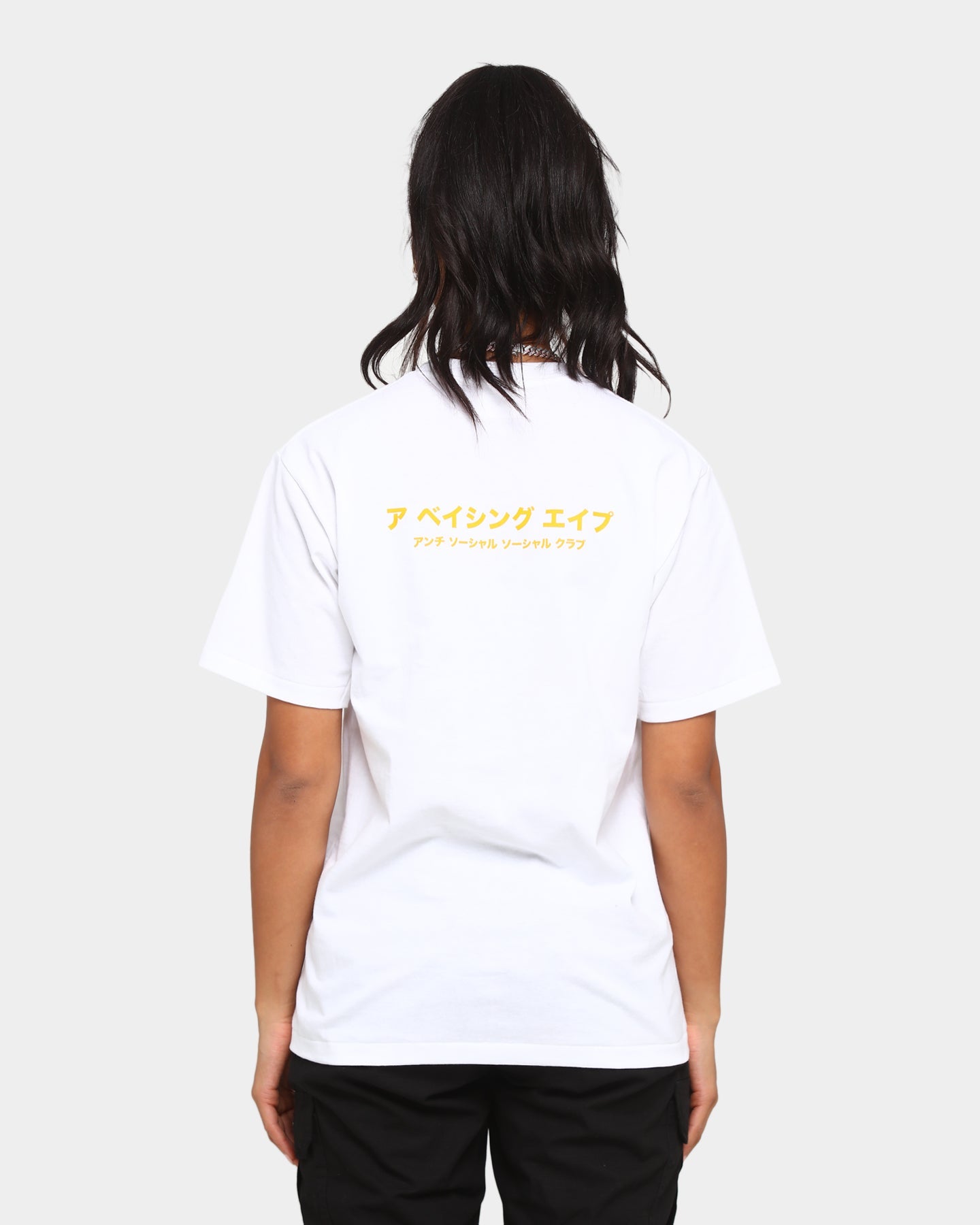 Anti Social Social Club BAPE x ASSC Camo Box T-Shirt White/Blue Style001