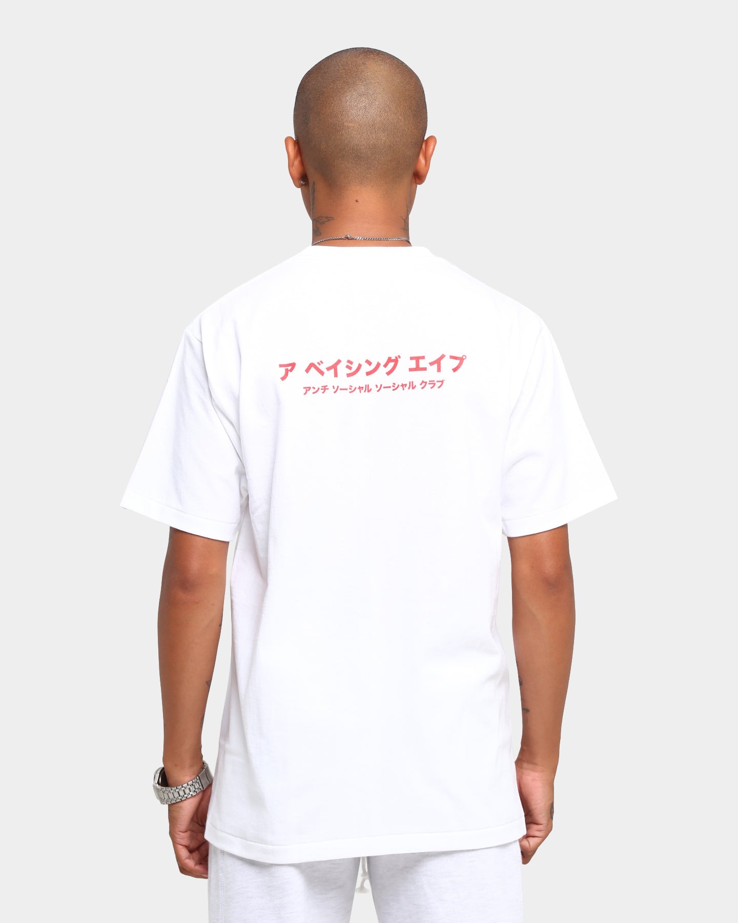 Anti Social Social Club BAPE x ASSC Camo Box T-Shirt White/Green