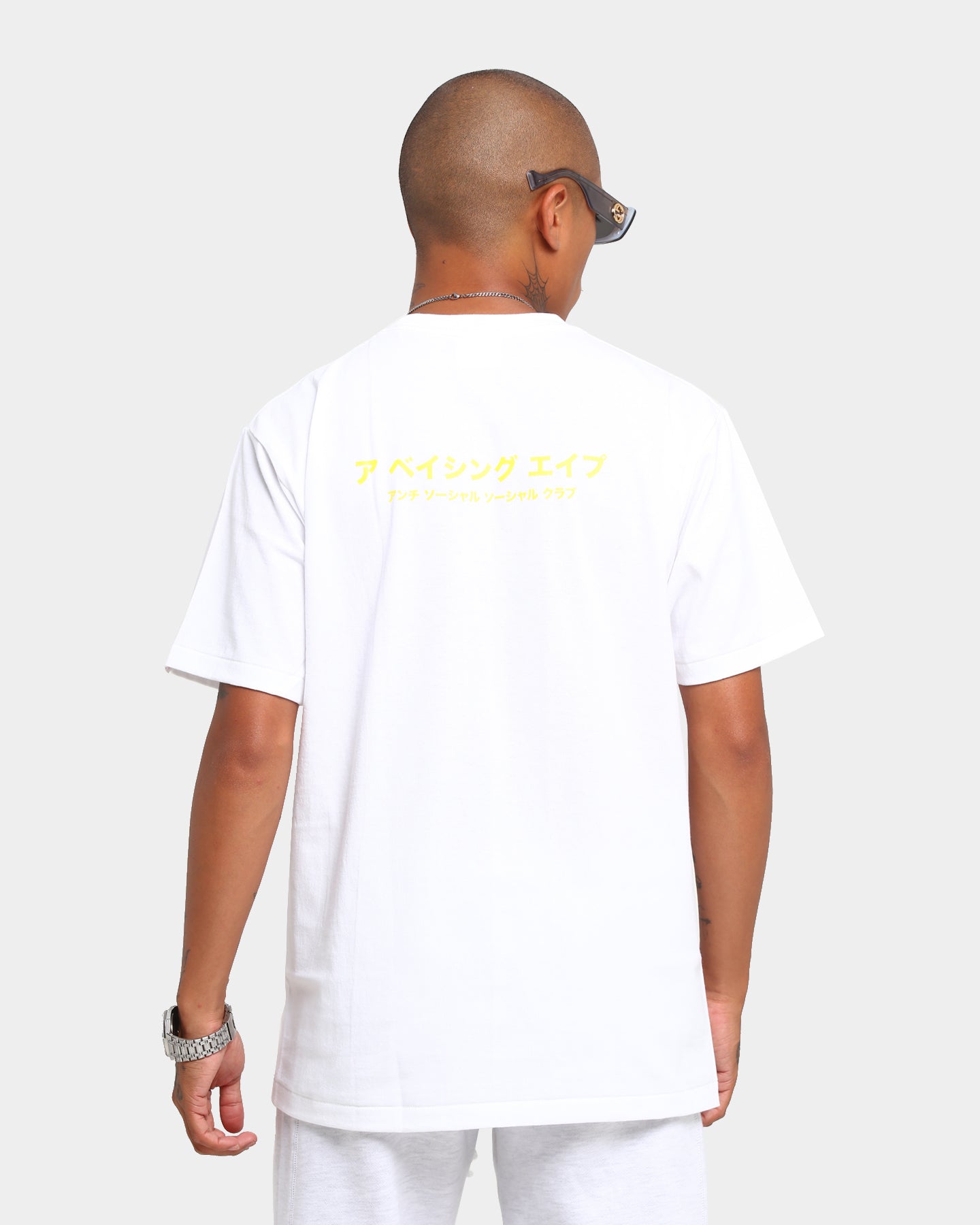 Anti Social Social Club BAPE x ASSC Camo Box T-Shirt White/Pink