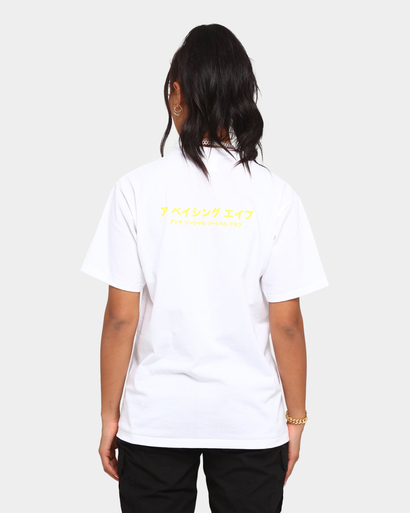 Anti Social Social Club BAPE x ASSC Camo Box T-Shirt White/Pink Style001