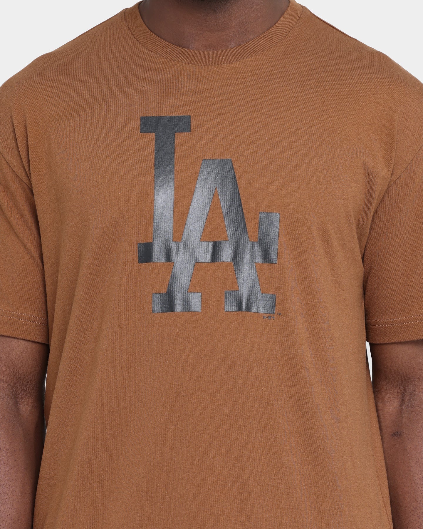 New Era Los Angeles Dodgers Oversized T-Shirt Chocolate
