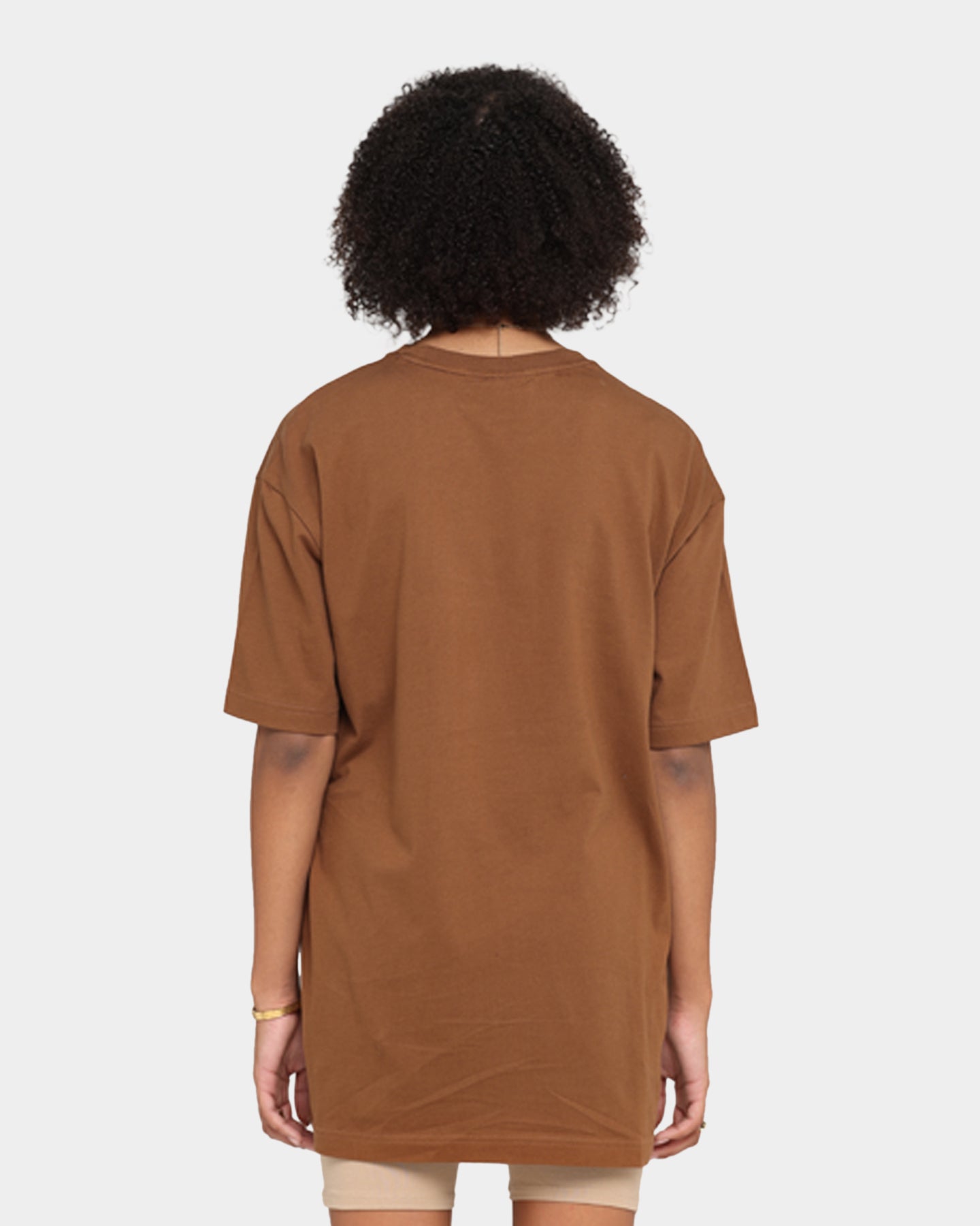 New Era Los Angeles Dodgers Oversized T-Shirt Chocolate Style001