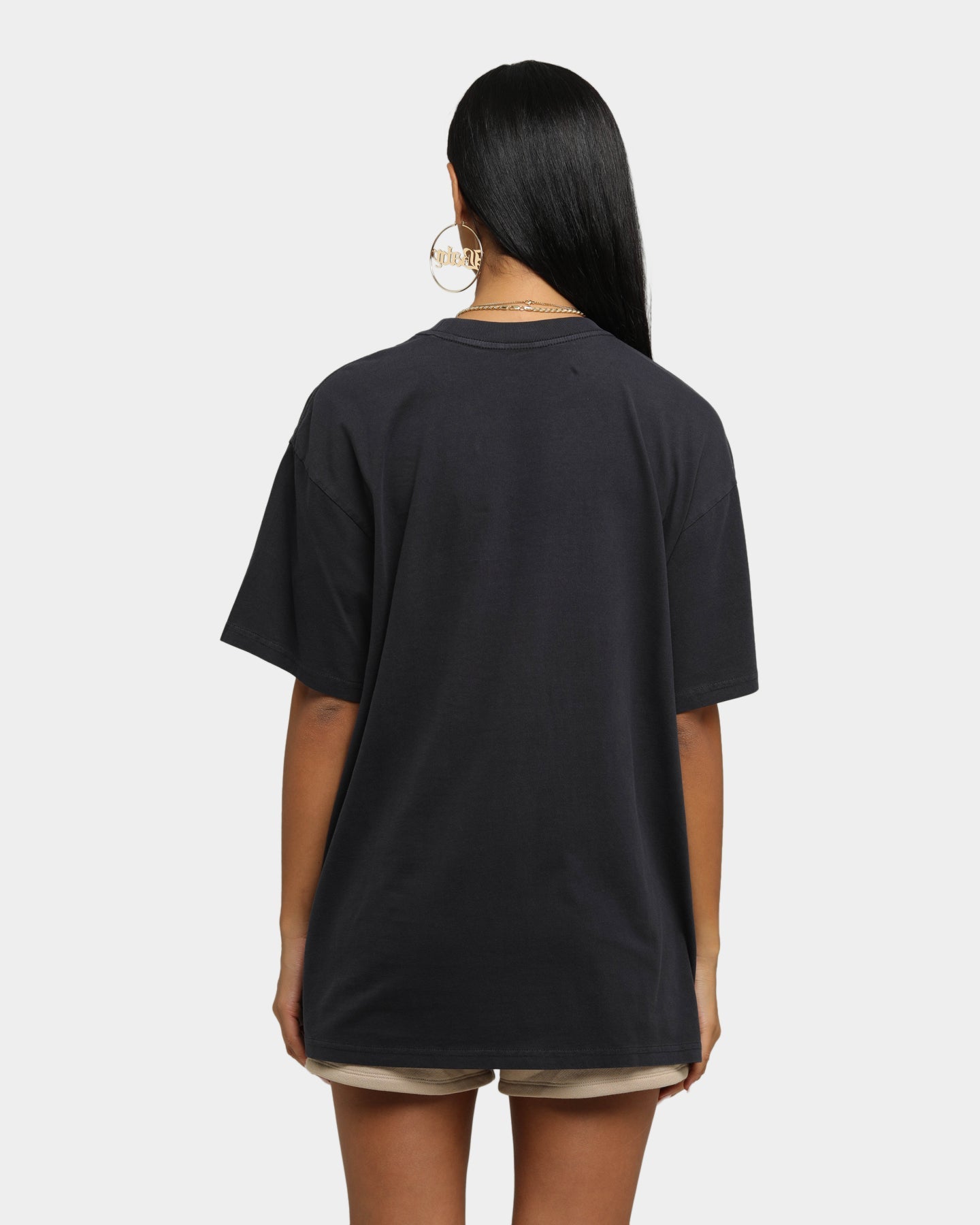 NATIONAL COLLEGIATE ATHLETIC ASSC Harvard University Team Crest Vintage T-Shirt Vintage Black Style001