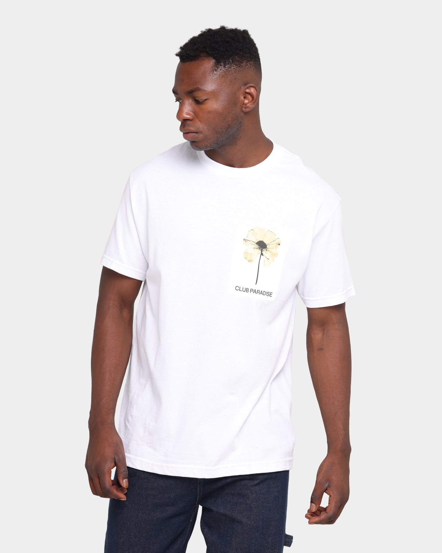 Club Paradise I Feel Love T-Shirt White