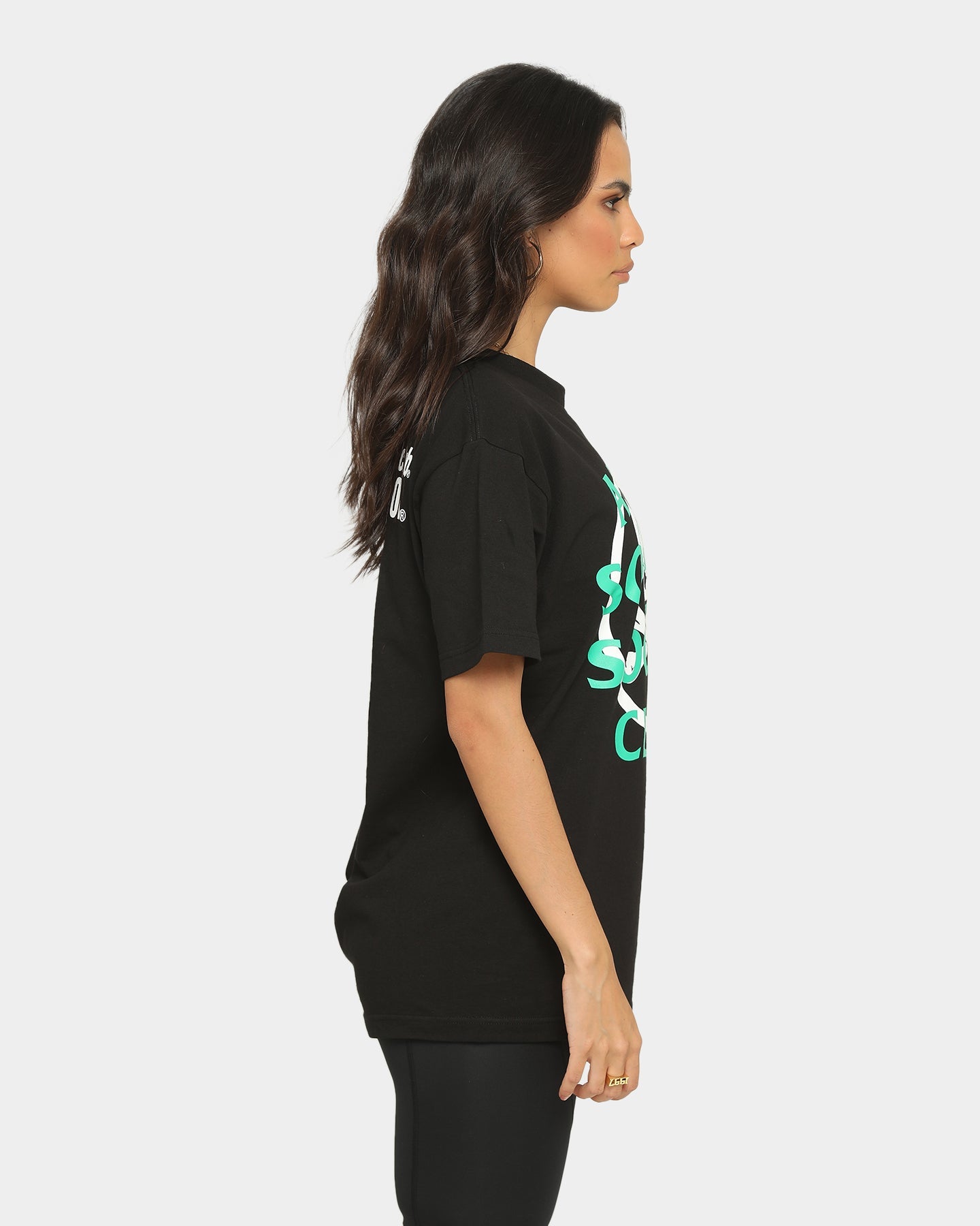 Anti Social Social Club Cambered T-Shirt Black Style001