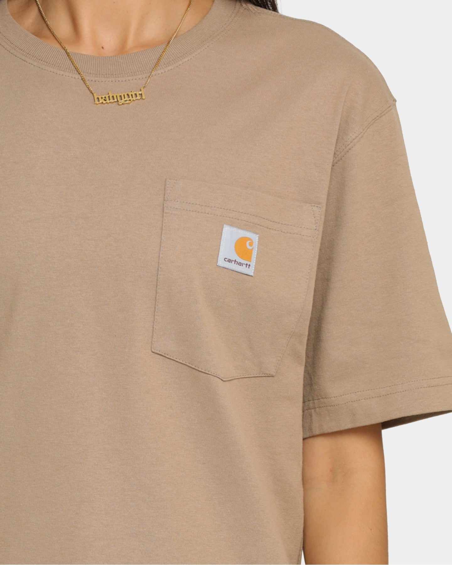 Carhartt Men's Carhartt Pocket Short Sleeve T-Shirt Desert Style001
