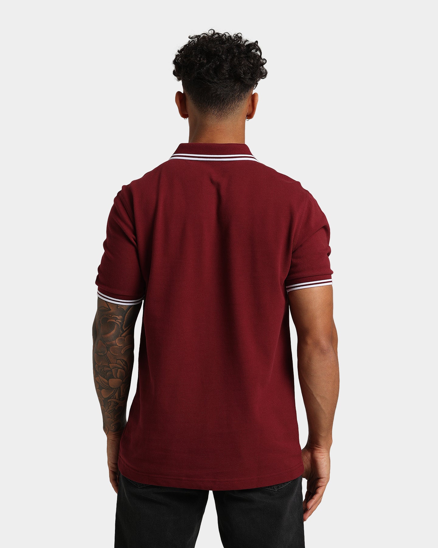 Fred Perry Twin Tipped Polo Shirt Port