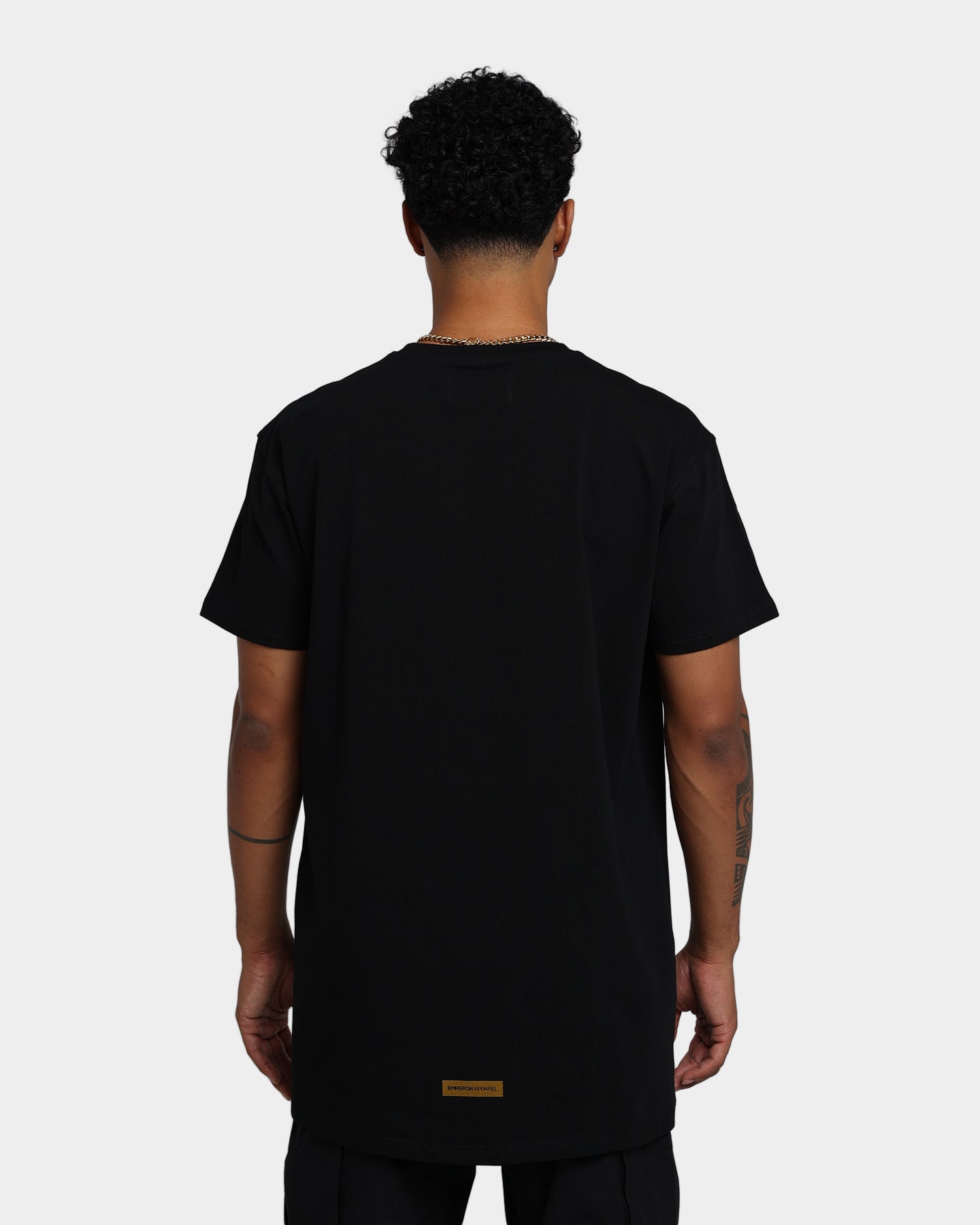 Emperor Apparel Chic Hustle Short Sleeve T-Shirt Black/Gold
