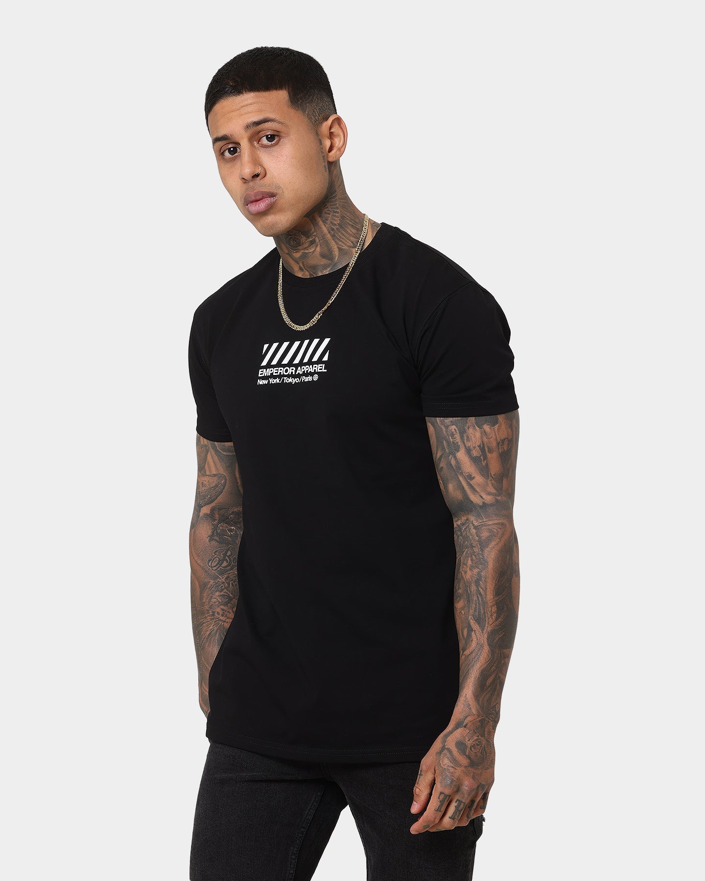 Emperor Apparel Homage Hustle Short Sleeves T-Shirt Black