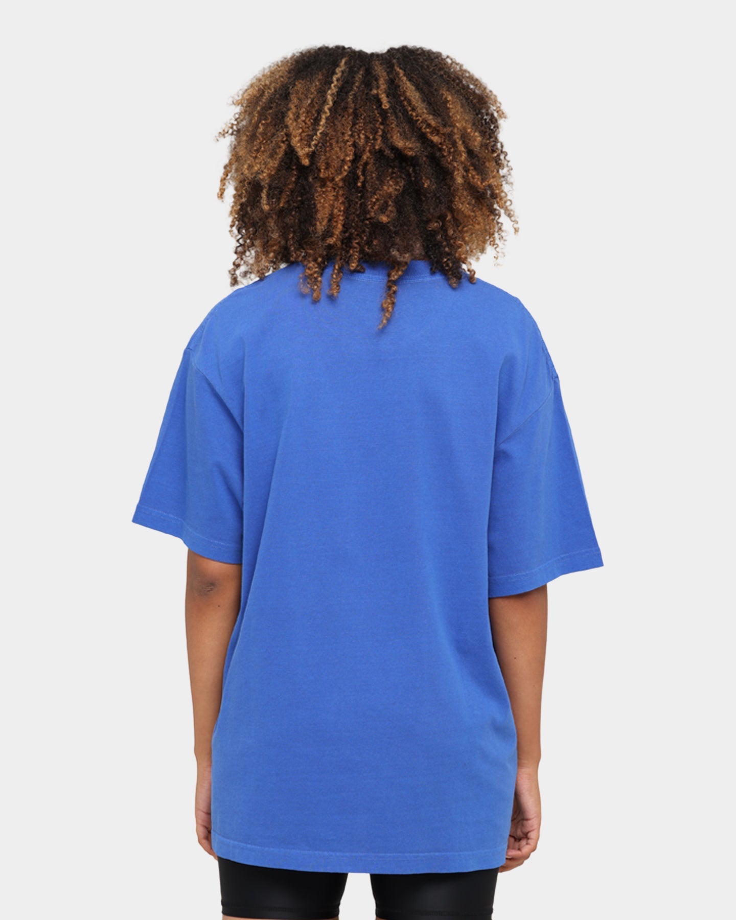 Mitchell & Ness Los Angeles Clippers Oversized TM CLR Logo T-shirt Faded Blue Style001