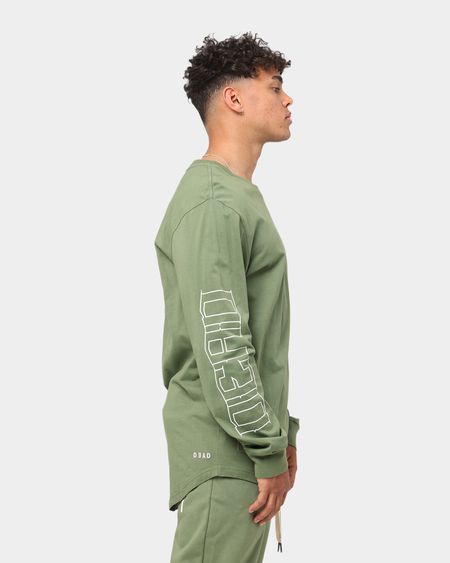 Dead Studios Rival Long Sleeve T-Shirt Olive Green
