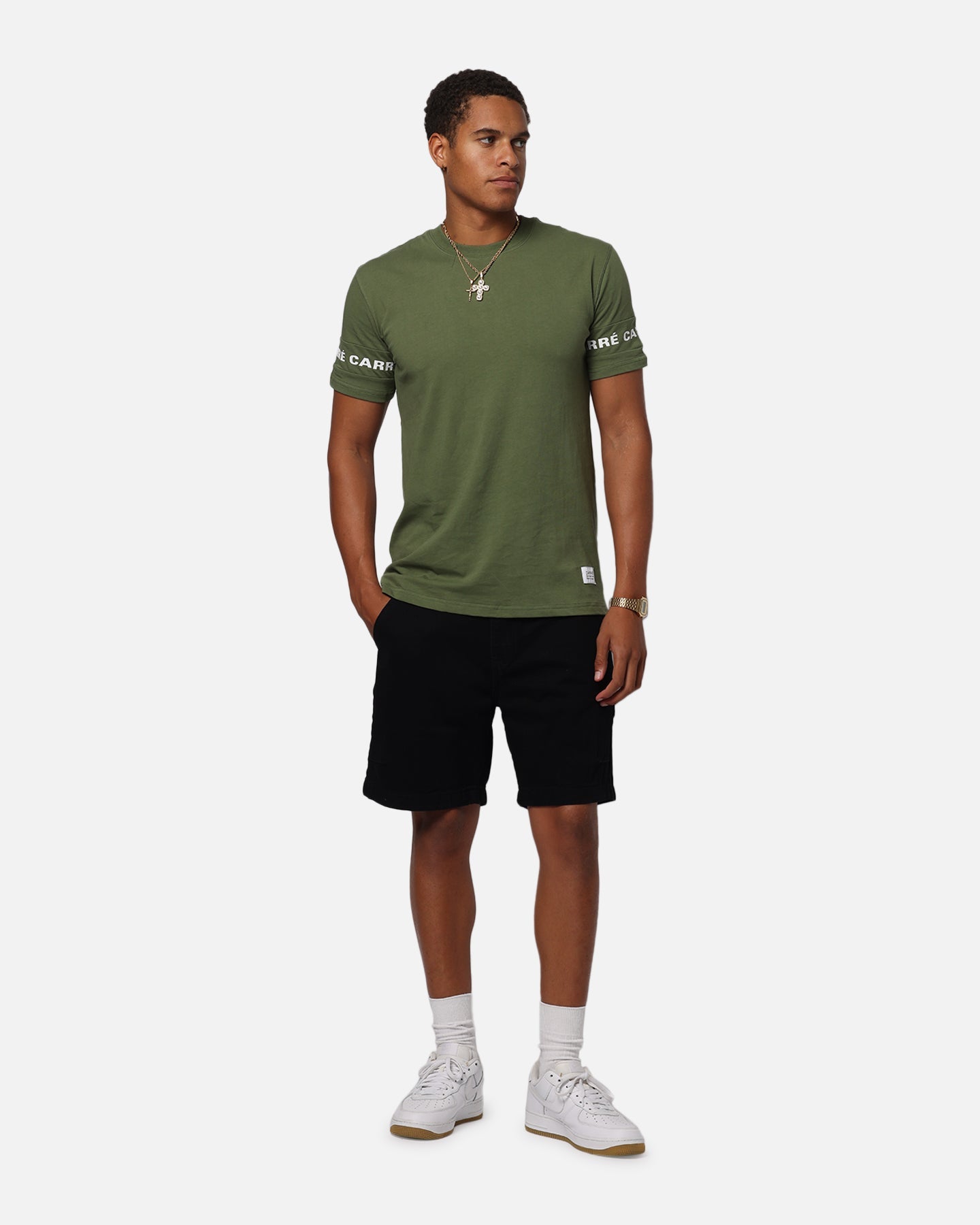 Carre La Manche T-Shirt Khaki