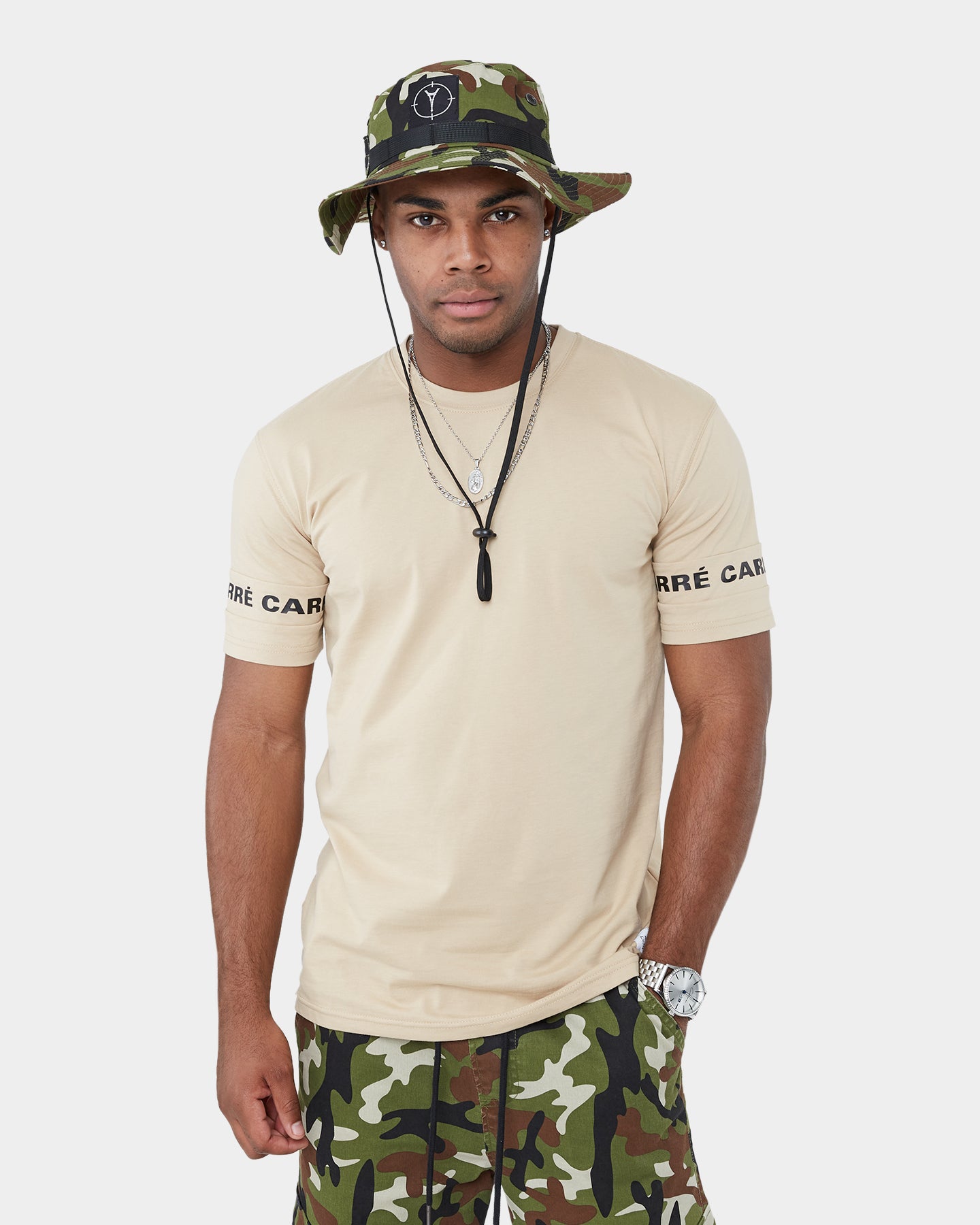 Carr√© La Manche Short Sleeve T-Shirt Stone