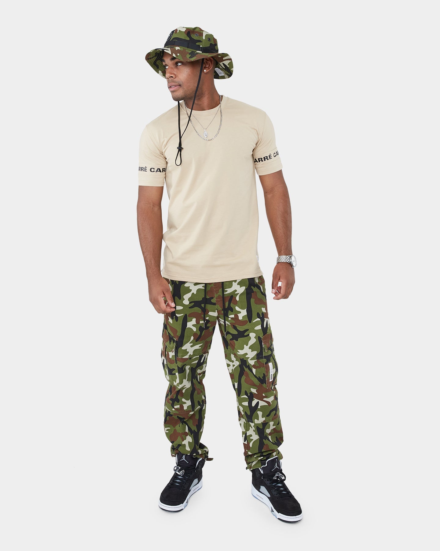 Carr√© La Manche Short Sleeve T-Shirt Stone