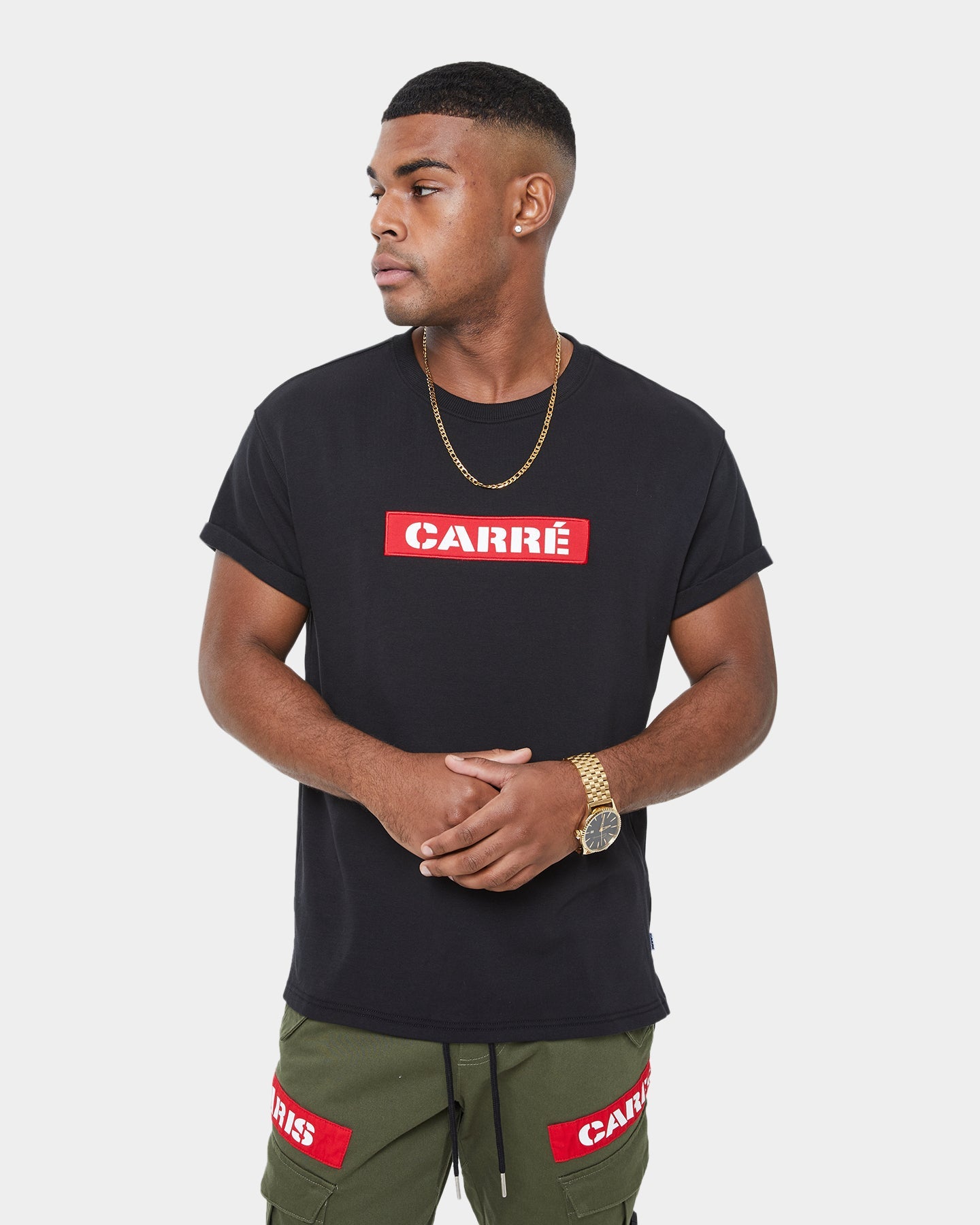 Carr√© Militant Short Sleeve T-Shirt Black