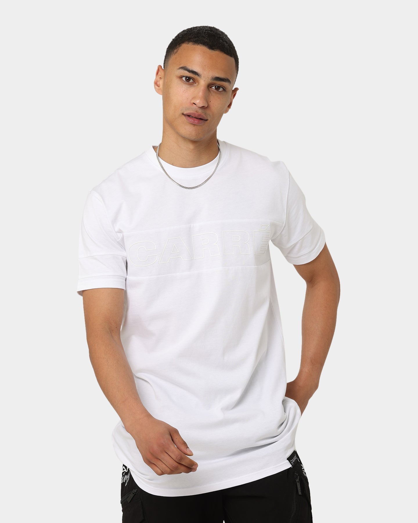 Carr√© Panneau T-Shirt White/White