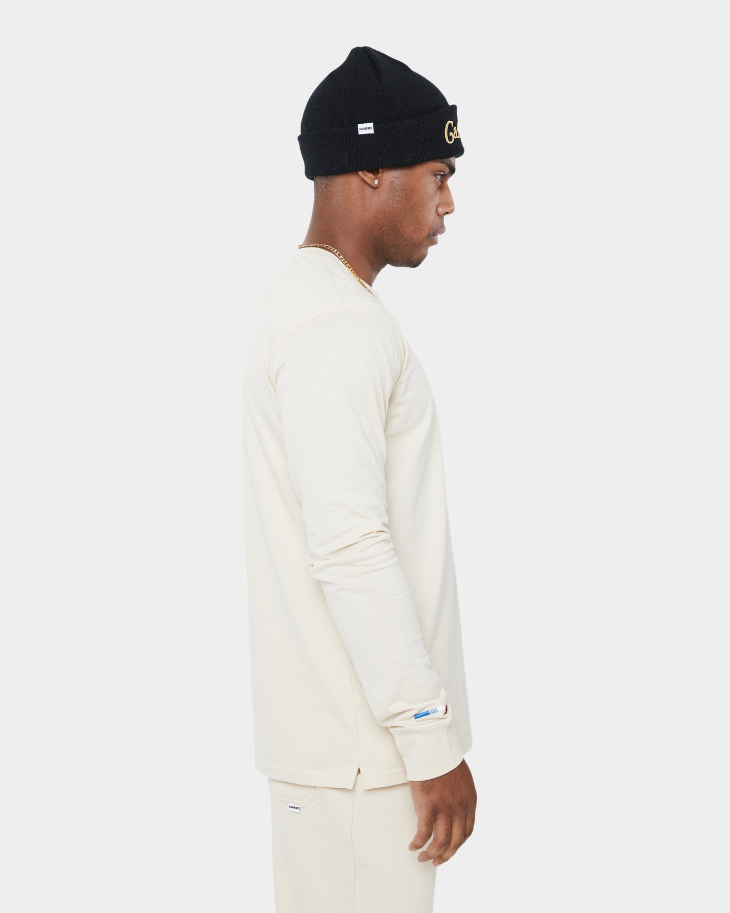 Carr√© Volle Classique Long Sleeve T-Shirt Light Stone