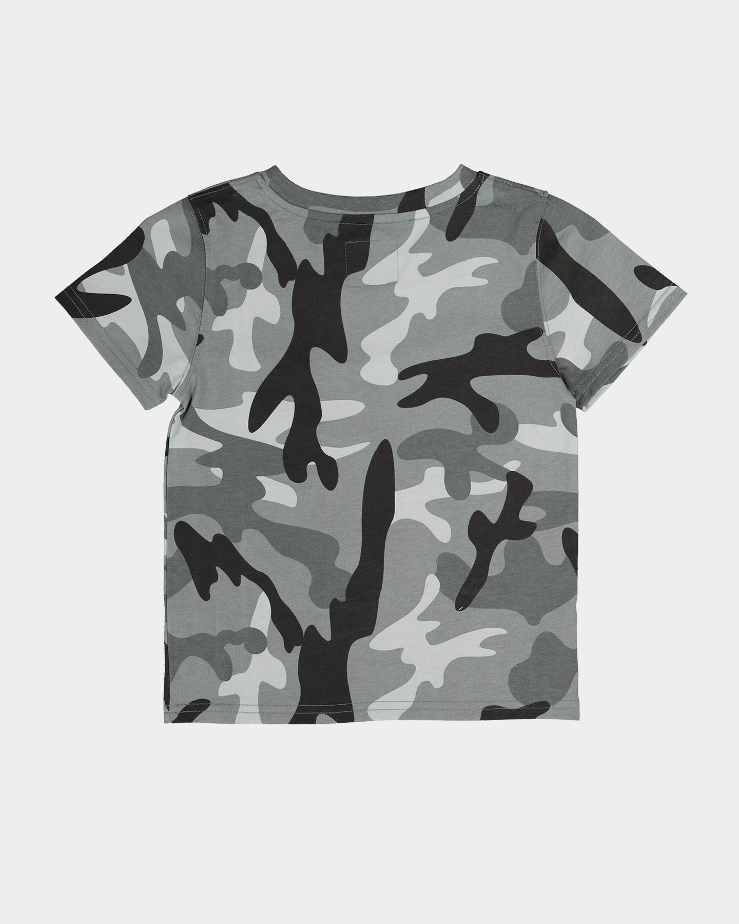 Lil Homm√© Kid's Utilitaire Short Sleeve T-Shirt Black Camo
