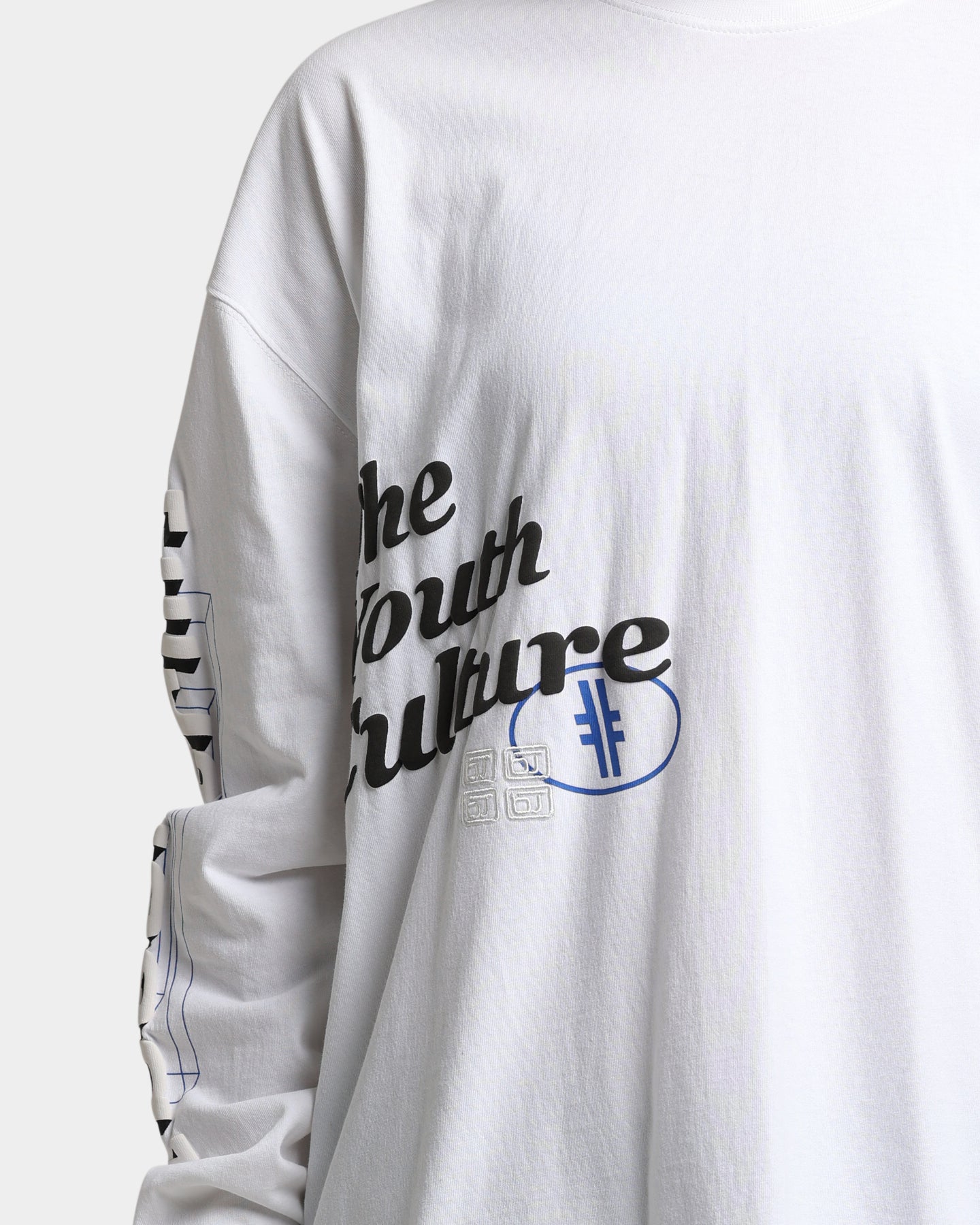 BEENTRILL Industries Long Sleeve T-Shirt White Style001