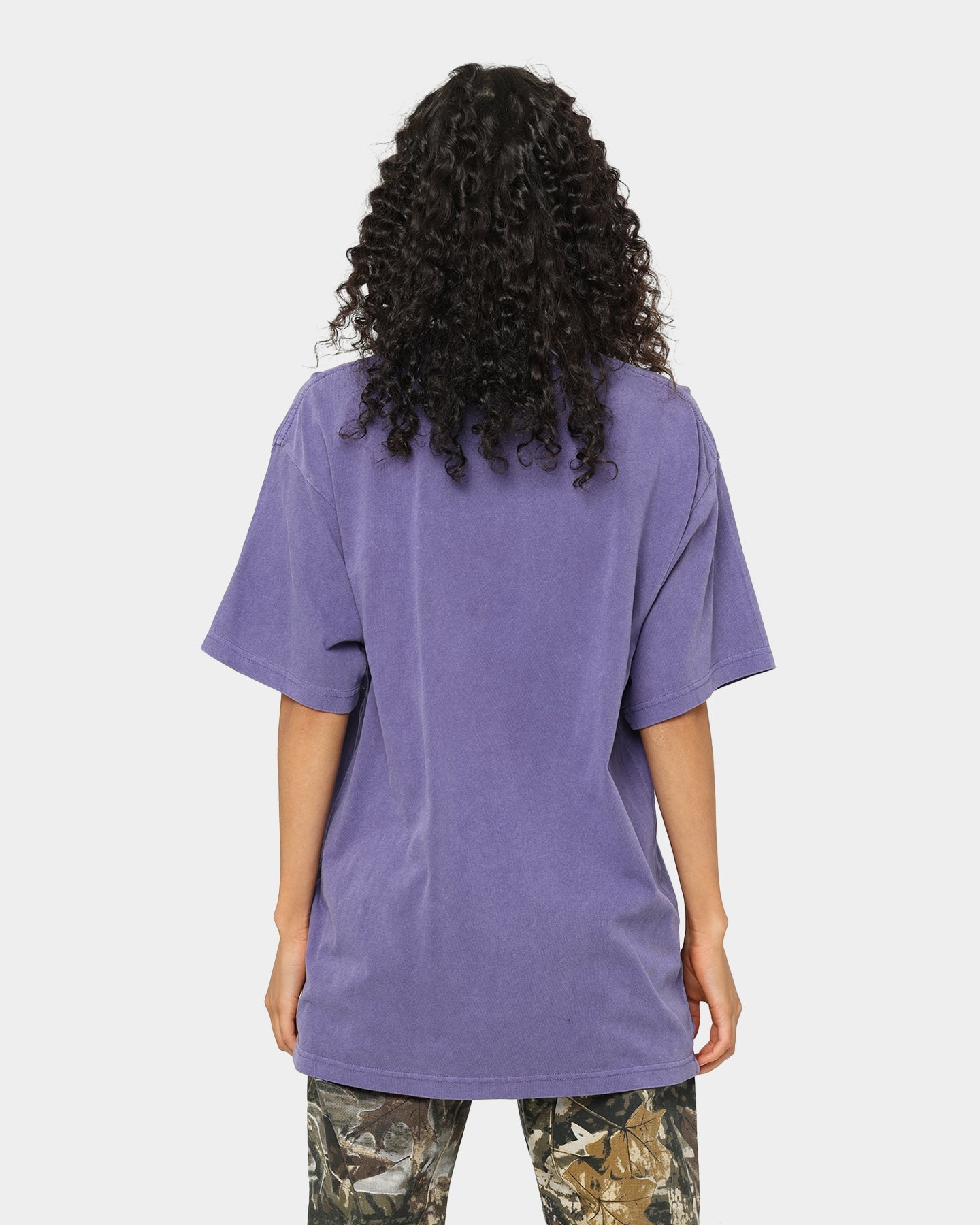 Mitchell & Ness Los Angeles Lakers Vintage Champs Trophy T-Shirt Faded Purple Style001