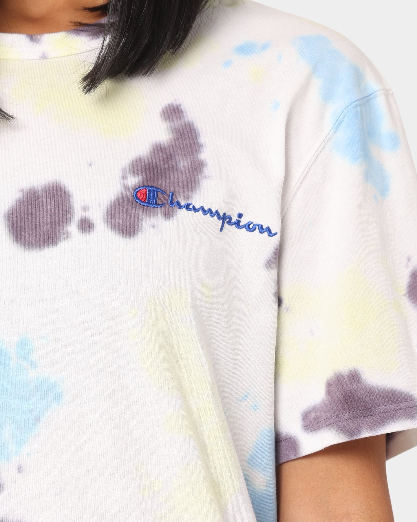 Champion Cloud Dye Short Sleeve T-Shirt Print 3c7 Style001