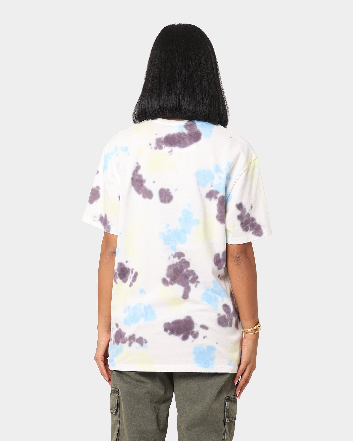Champion Cloud Dye Short Sleeve T-Shirt Print 3c7 Style001
