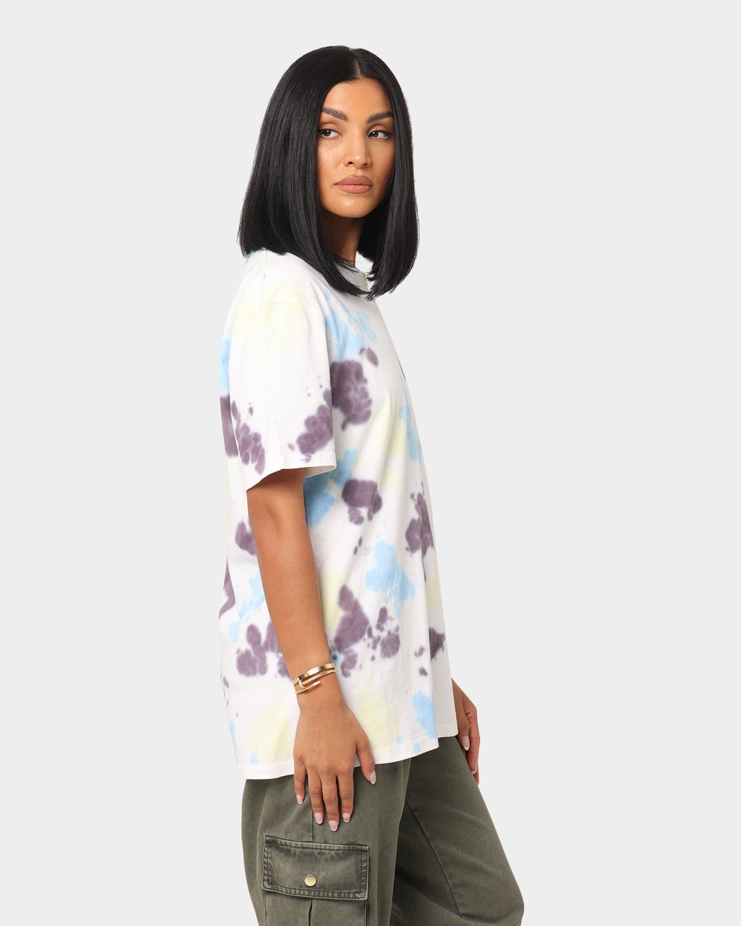 Champion Cloud Dye Short Sleeve T-Shirt Print 3c7 Style001
