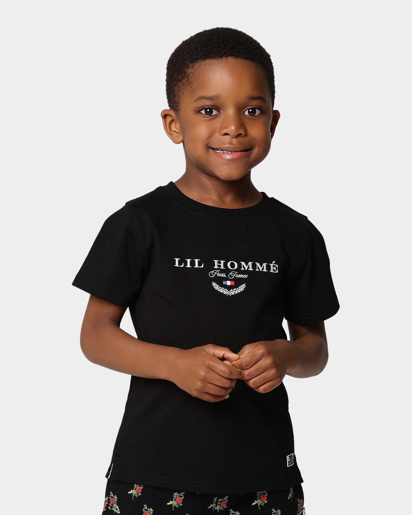 Lil Homm√© Kid's Imperial T-Shirt Black