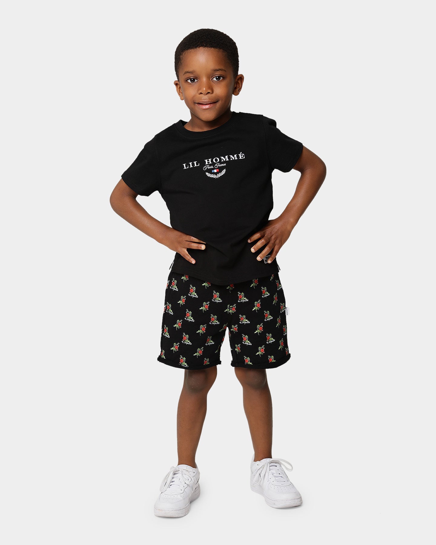 Lil Homm√© Kid's Imperial T-Shirt Black