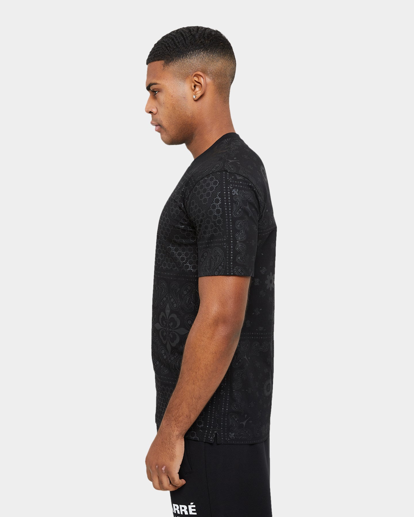 Carre Bandana Ultra Classic T-Shirt Black/Black