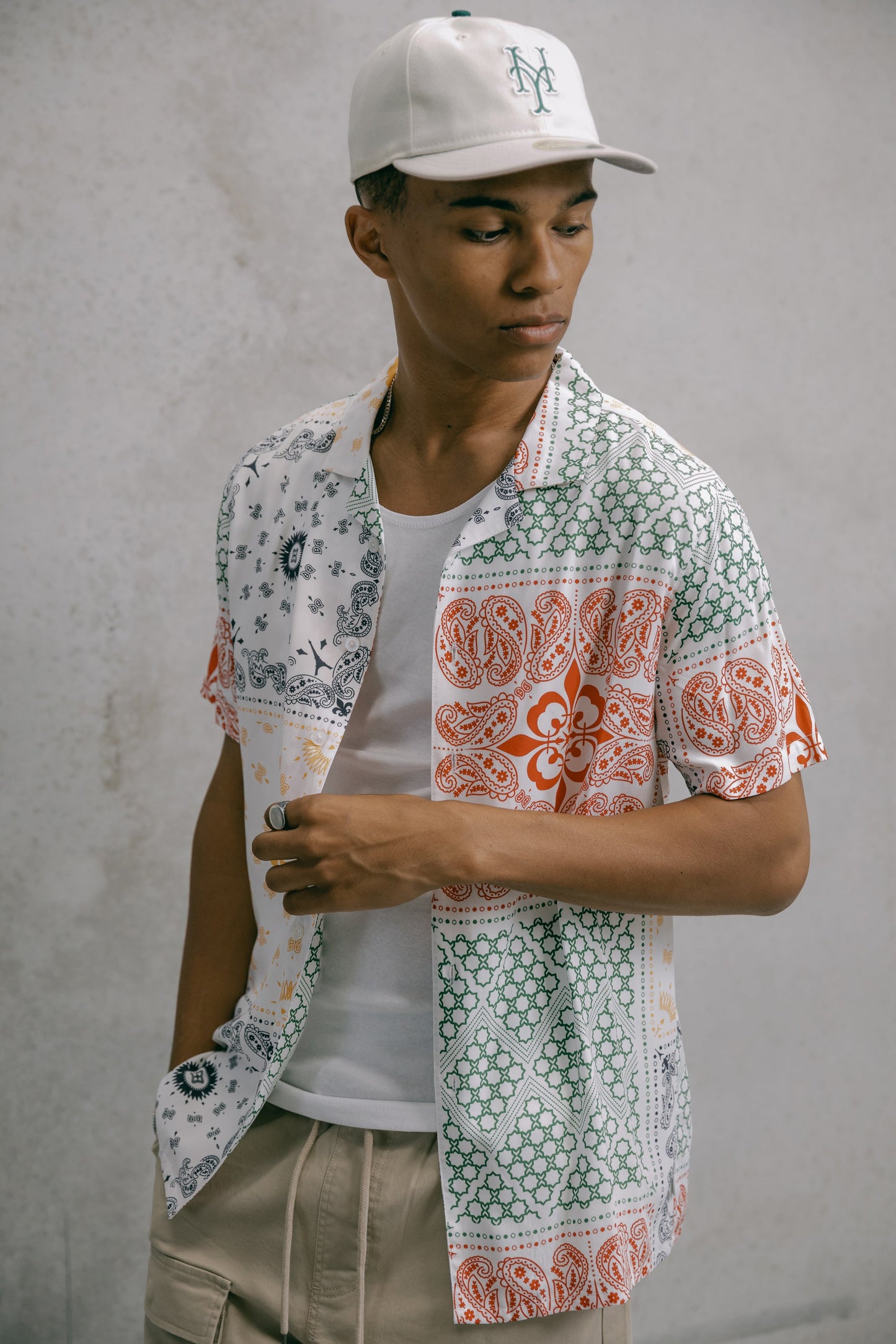 Carr√© Bandana Ultra Button Up Shirt Multi-Coloured
