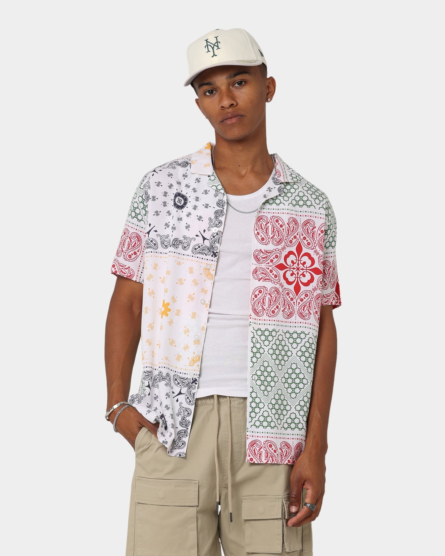 Carr√© Bandana Ultra Button Up Shirt Multi-Coloured