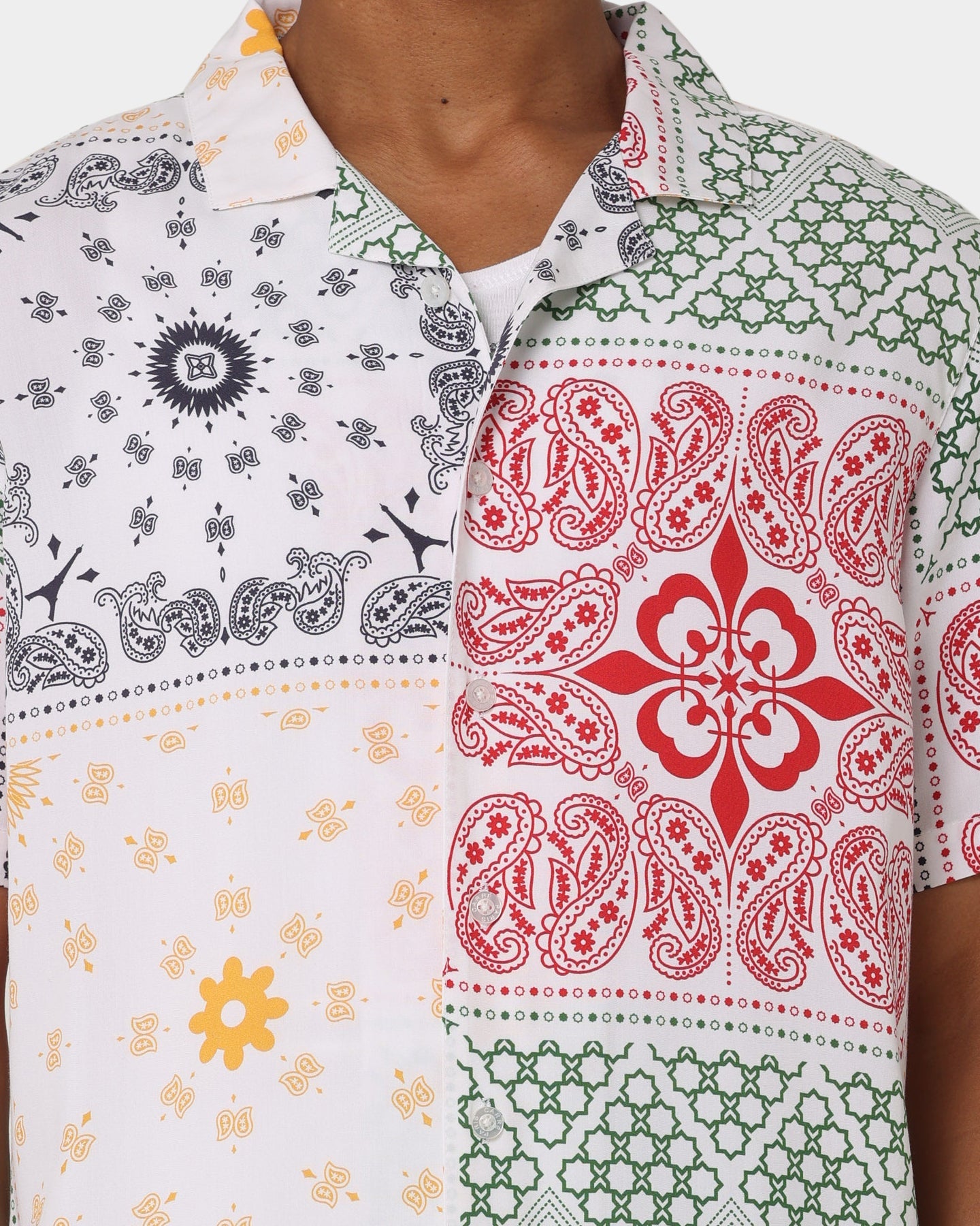 Carr√© Bandana Ultra Button Up Shirt Multi-Coloured